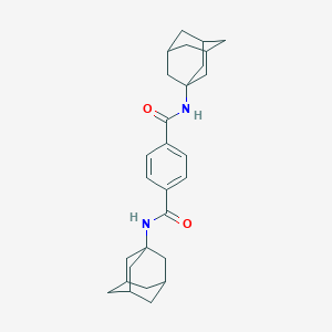 molecular formula C28H36N2O2 B442512 N~1~,N~4~-di(1-adamantyl)terephthalamide 