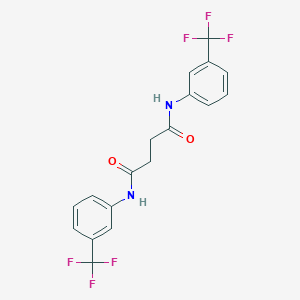 N,N'-bis[3-(trifluoromethyl)phenyl]butanediamide
