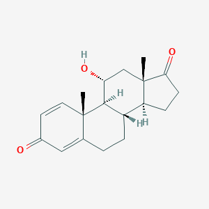 molecular formula C19H24O3 B044257 11alpha-Hydroxyandrosta-1,4-diene-3,17-dione CAS No. 7801-18-5