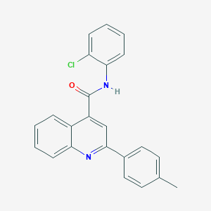 N-(2-chlorophenyl)-2-(4-methylphenyl)quinoline-4-carboxamide