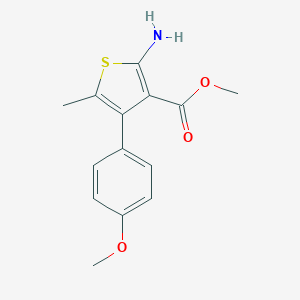 Methyl 2-amino-4-(4-methoxyphenyl)-5-methylthiophene-3-carboxylate