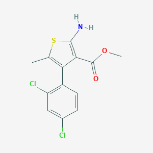 Methyl 2-amino-4-(2,4-dichlorophenyl)-5-methylthiophene-3-carboxylate