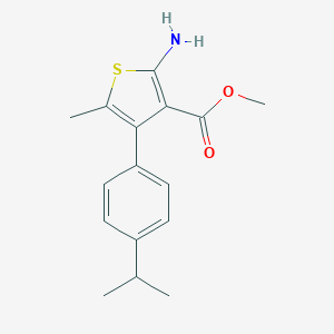 Methyl 2-amino-4-(4-isopropylphenyl)-5-methylthiophene-3-carboxylate