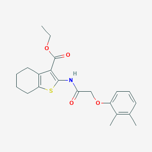 Ethyl 2-{[(2,3-dimethylphenoxy)acetyl]amino}-4,5,6,7-tetrahydro-1-benzothiophene-3-carboxylate