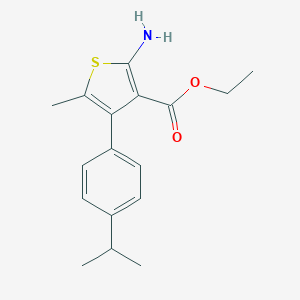 Ethyl 2-amino-4-(4-isopropylphenyl)-5-methylthiophene-3-carboxylate