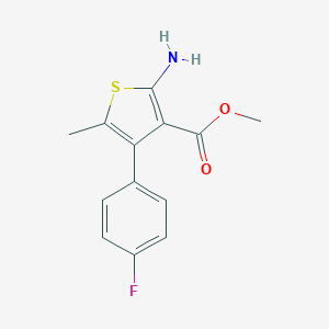 Methyl 2-amino-4-(4-fluorophenyl)-5-methylthiophene-3-carboxylate