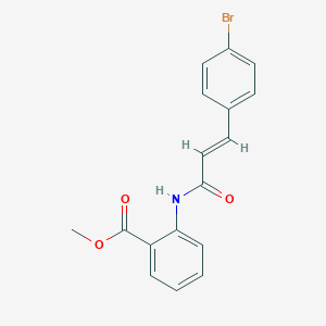 Methyl 2-{[3-(4-bromophenyl)acryloyl]amino}benzoate