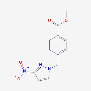Methyl 4-[(3-nitro-1H-pyrazol-1-yl)methyl]benzoate