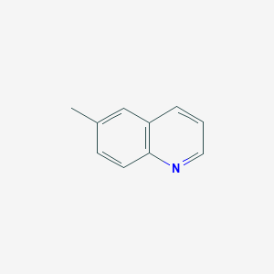 molecular formula C10H9N B044275 6-甲基喹啉 CAS No. 91-62-3