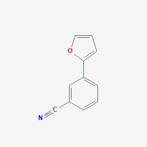 molecular formula C11H7NO B044289 3-(2-Furyl)benzonitrile CAS No. 112598-77-3