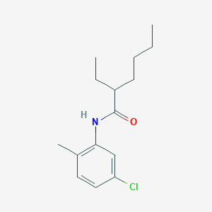 molecular formula C15H22ClNO B442903 N-(5-chloro-2-methylphenyl)-2-ethylhexanamide 