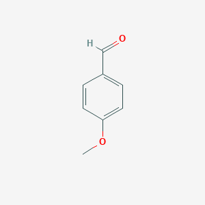 molecular formula C8H8O2 B044291 4-Methoxybenzaldehyde CAS No. 123-11-5