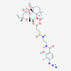 molecular formula C33H44IN5O10 B044292 Iasa-forskolin CAS No. 121878-20-4