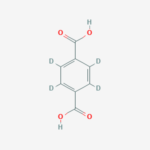 molecular formula C8H6O4 B044296 (2,3,5,6-2H4)Terephthalic acid CAS No. 60088-54-2