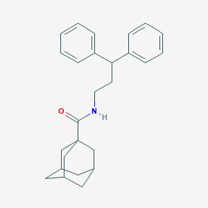 molecular formula C26H31NO B442987 N-(3,3-diphenylpropyl)-1-adamantanecarboxamide 