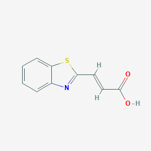 3-Benzothiazol-2-yl-acrylic acid
