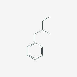 molecular formula C11H16 B044314 (2-Methylbutyl)benzene CAS No. 3968-85-2
