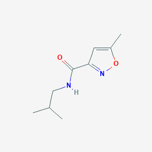 molecular formula C9H14N2O2 B4431561 N-isobutyl-5-methylisoxazole-3-carboxamide 