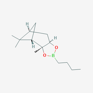 (3aS,4S,6S,7aR)-2-Butyl-3a,5,5-trimethylhexahydro-4,6-methanobenzo[d][1,3,2]dioxaborole