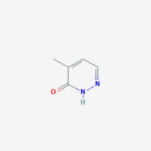 molecular formula C5H6N2O B044325 4-Methylpyridazin-3(2H)-one CAS No. 33471-40-8