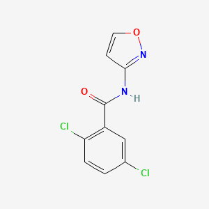 molecular formula C10H6Cl2N2O2 B4432766 2,5-Dichloro-N-(3-isoxazolyl)benzamide 