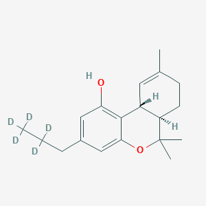 (6Ar,10aR)-6,6,9-trimethyl-3-(2,2,3,3,3-pentadeuteriopropyl)-6a,7,8,10a-tetrahydrobenzo[c]chromen-1-ol