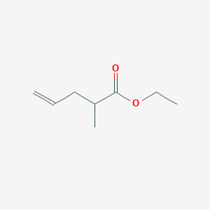 molecular formula C8H14O2 B044335 2-甲基-4-戊烯酸乙酯 CAS No. 53399-81-8