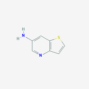 molecular formula C7H6N2S B044365 Thieno[3,2-b]pyridin-6-amine CAS No. 115063-92-8