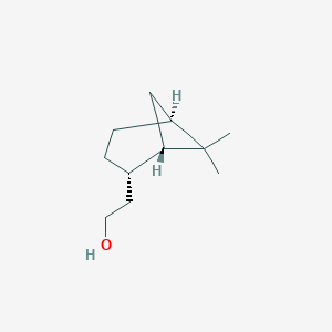 molecular formula C11H20O B044373 2-((1S,2S,5S)-6,6-Dimethylbicyclo[3.1.1]heptan-2-yl)ethanol CAS No. 133001-09-9