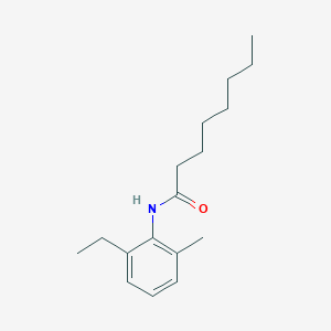 molecular formula C17H27NO B443772 N-(2-ethyl-6-methylphenyl)octanamide 