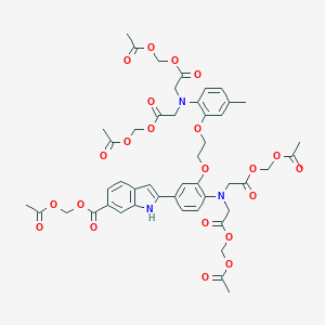molecular formula C47H51N3O22 B044382 Indo-1 pentaacetoxymethyl ester CAS No. 112926-02-0