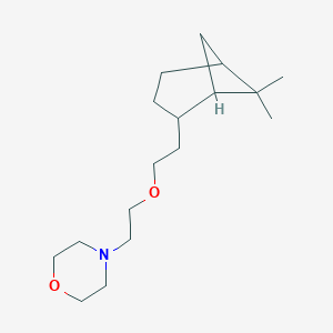molecular formula C17H31NO2 B044383 4-(2-(2-(6,6-二甲基双环[3.1.1]庚烷-2-基)乙氧基)乙基)吗啉 CAS No. 38284-47-8