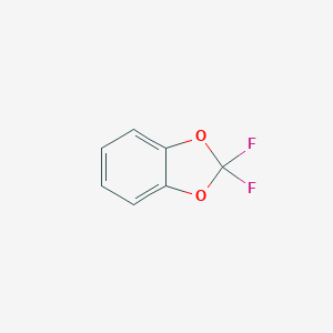 molecular formula C7H4F2O2 B044384 2,2-Difluoro-1,3-benzodioxole CAS No. 1583-59-1
