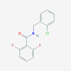 N-(2-chlorobenzyl)-2,6-difluorobenzamide