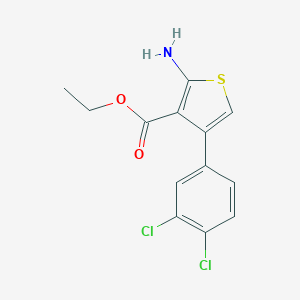 Ethyl 2-amino-4-(3,4-dichlorophenyl)thiophene-3-carboxylate