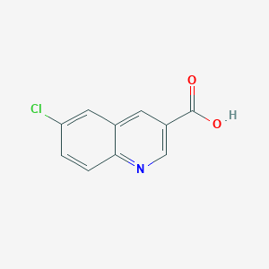 molecular formula C10H6ClNO2 B044391 6-Chloroquinoline-3-carboxylic acid CAS No. 118791-14-3