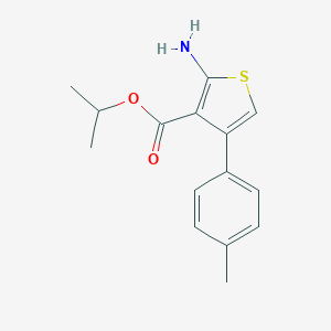 Isopropyl 2-amino-4-(4-methylphenyl)thiophene-3-carboxylate