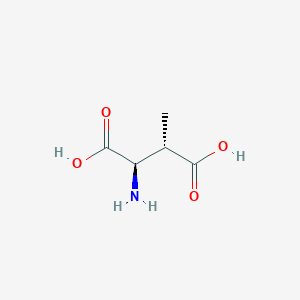 molecular formula C5H9NO4 B044403 (2R,3S)-2-AMINO-3-METHYLSUCCINIC ACID CAS No. 121570-10-3