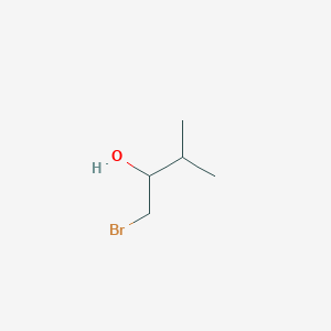 molecular formula C5H11BrO B044407 1-bromo-3-methylbutan-2-ol CAS No. 1438-12-6