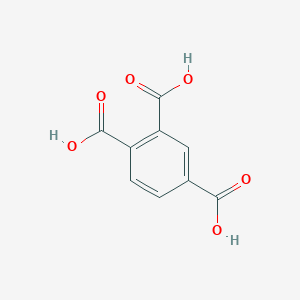 molecular formula C9H6O6 B044417 1,2,4-苯三甲酸 CAS No. 528-44-9
