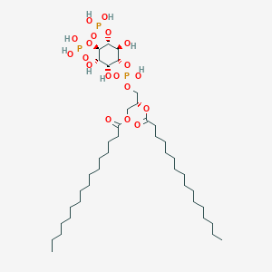 1,2-dihexadecanoyl-sn-glycero-3-phospho-(1D-myo-inositol-4,5-bisphosphate)