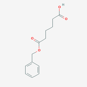 molecular formula C13H16O4 B044425 Adipic acid monobenzyl ester CAS No. 40542-90-3