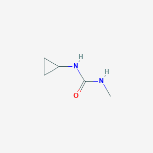 molecular formula C5H10N2O B4444233 1-Cyclopropyl-3-methylurea 