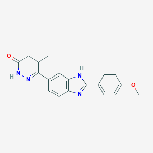 molecular formula C19H18N4O2 B044444 Pimobendan CAS No. 118428-38-9