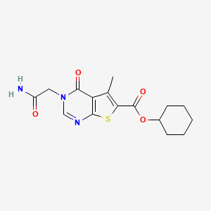 molecular formula C16H19N3O4S B4444941 MFCD07188492 