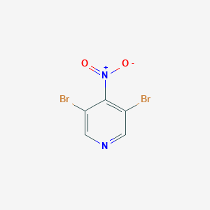 molecular formula C5H2Br2N2O2 B044452 3,5-Dibromo-4-nitropyridine CAS No. 121263-11-4