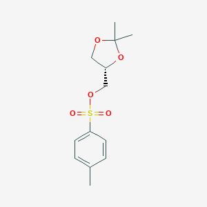 molecular formula C13H18O5S B044454 (S)-(+)-2,2-Dimethyl-1,3-dioxolan-4-ylmethyl p-toluenesulfonate CAS No. 23735-43-5