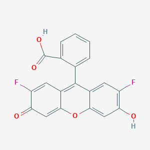 molecular formula C20H10F2O5 B044483 2',7'-Difluorofluorescein CAS No. 913689-08-4