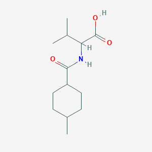 molecular formula C13H23NO3 B4448768 N-[(4-methylcyclohexyl)carbonyl]valine 