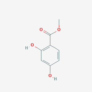 molecular formula C8H8O4 B044491 Methyl 2,4-dihydroxybenzoate CAS No. 2150-47-2